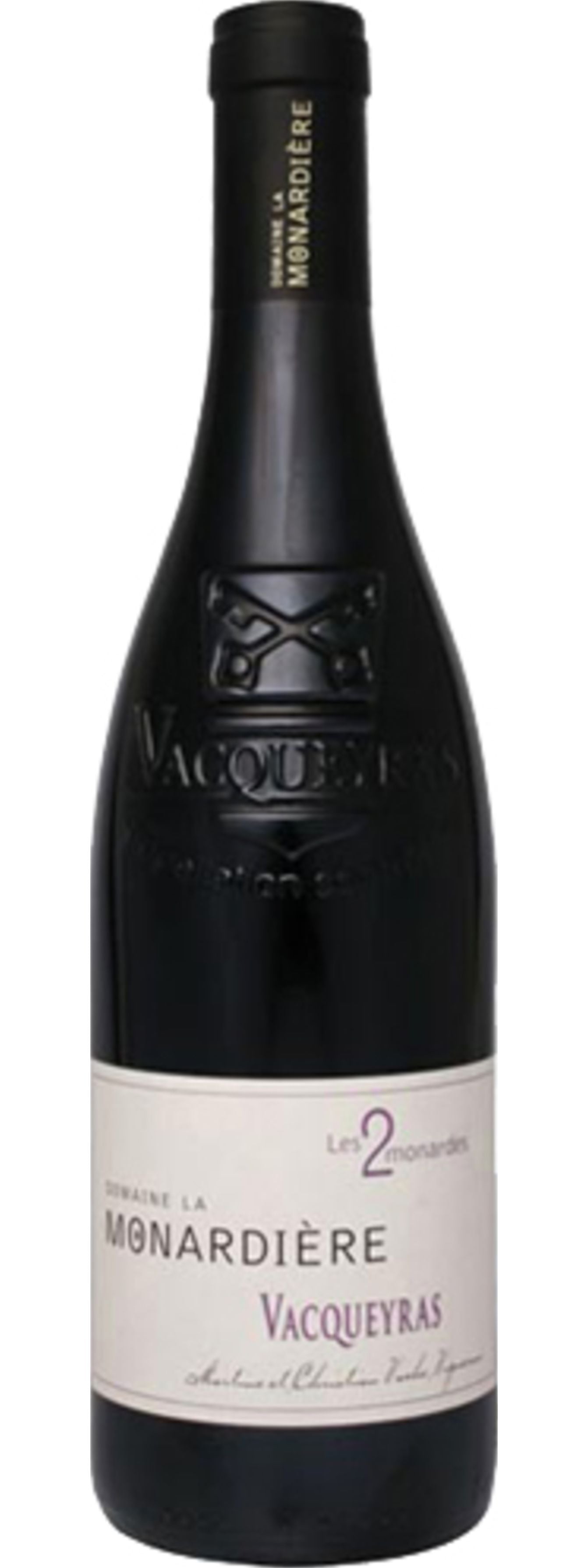 Vacqueyras 'Les 2 Monardes' Red Domaine La Monardiere