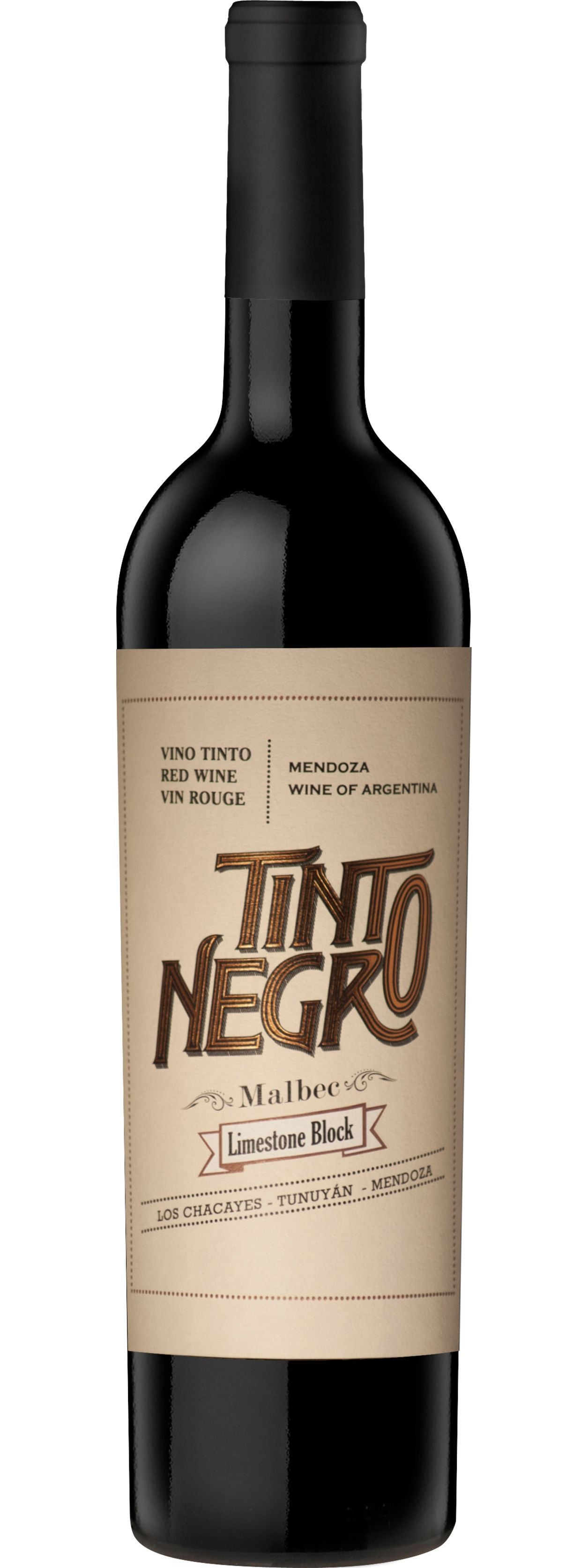 Malbec Limestone Block, Chacayes, Tunuyan Red Tinto Negro